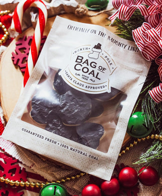 Bag of Coal' Mini Cookies