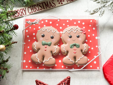 Gingerbread Boy and Girl Cookie Set