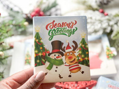Season's Greetings' Cookie Gift Box