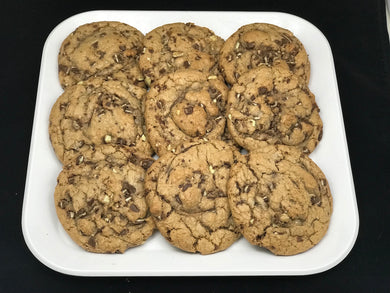 Mint Chocolate Chip Cookies